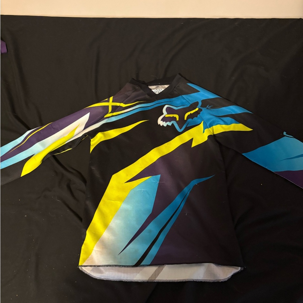 Fox Dynamic Blue and Yellow Jersey